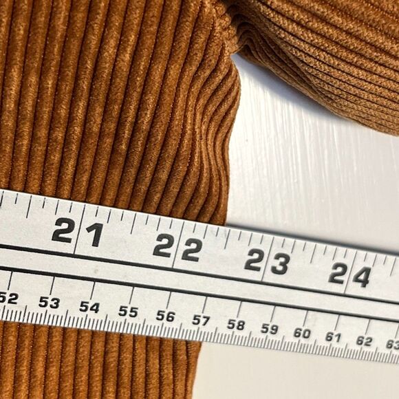 Karl Lagerfeld Women's Snap Closure Carmel Corduroy Shacket SZ M - Picture 7 of 7